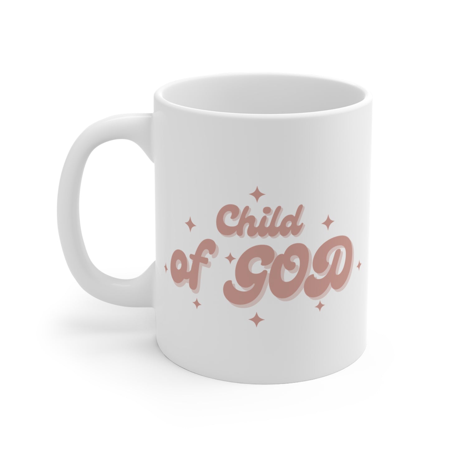 Child of God Christian Mug, Back