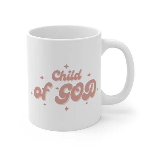 Child of God Christian Mug, Front