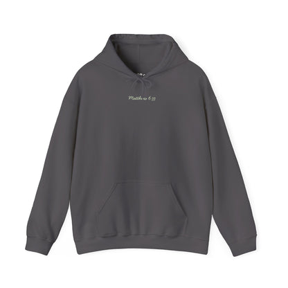 Seek the Kingdom Hoodie, Charcoal Front