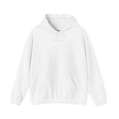 Seek the Kingdom Hoodie, White Front