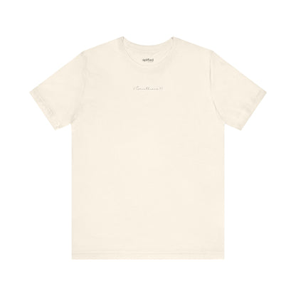 Walk by Faith Christian T-Shirt, Natural Front