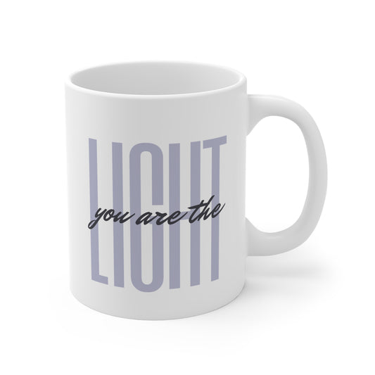 You Are the Light Ceramic Mug, Front