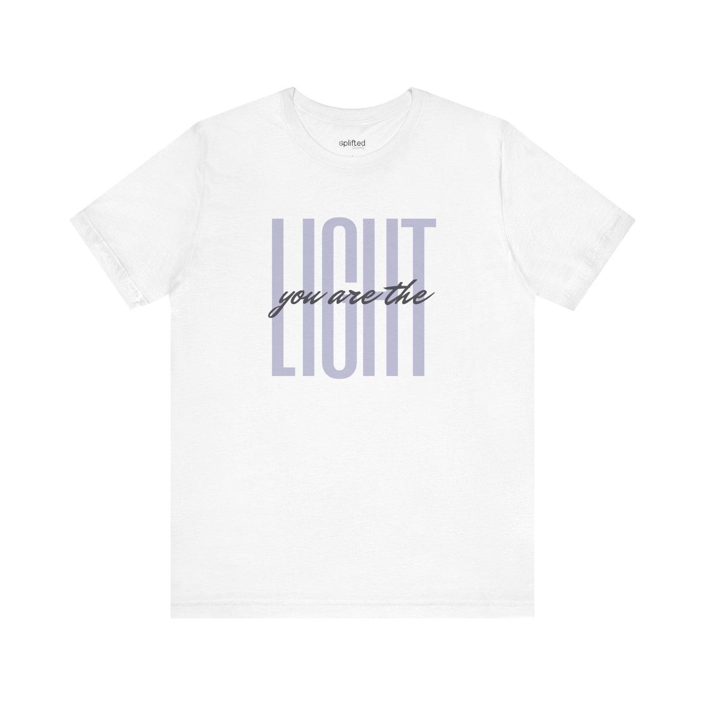 You Are the Light Christian T-Shirt, White Front