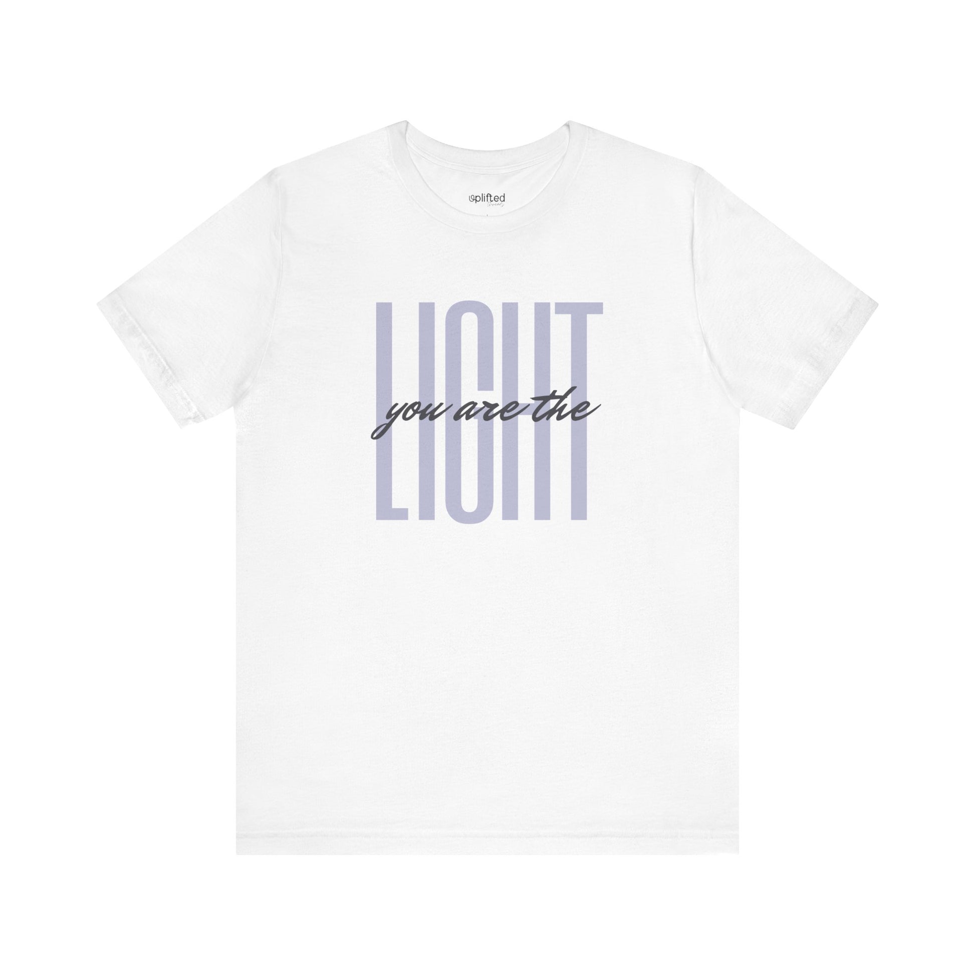 You Are the Light Christian T-Shirt, White Front